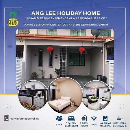 Ang Lee Holiday Home 1 Semporna Esterno foto